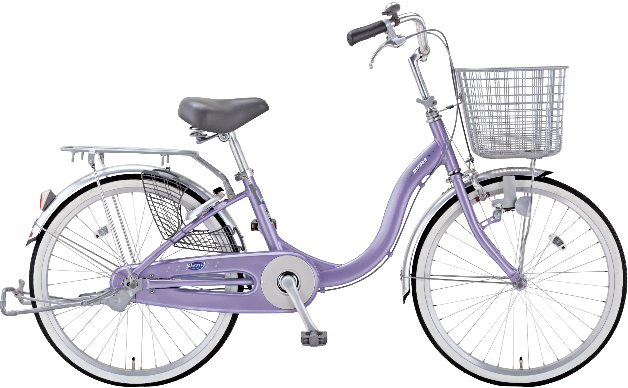 Liila 600% V3 3代目 水色 マリン ハート目 ブレンド スーパーライト｜ MIYATA TOWN BIKES ｜ メリダ公式