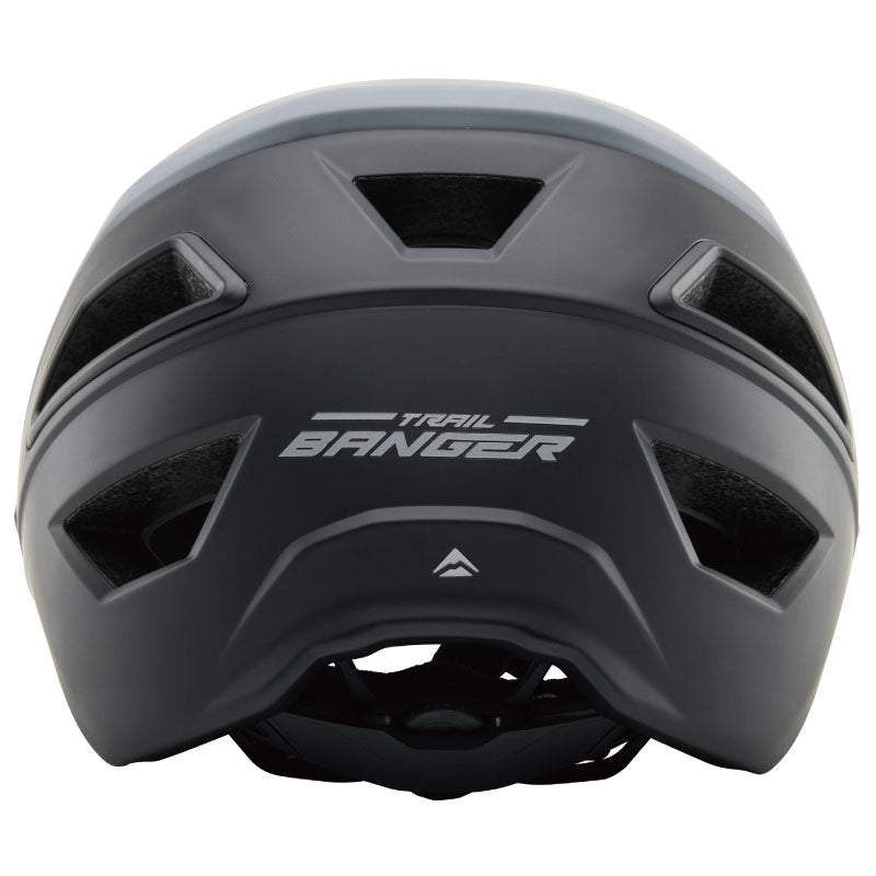 ヘルメット TRAIL BANGER MATT GRAY/MATT BLACK