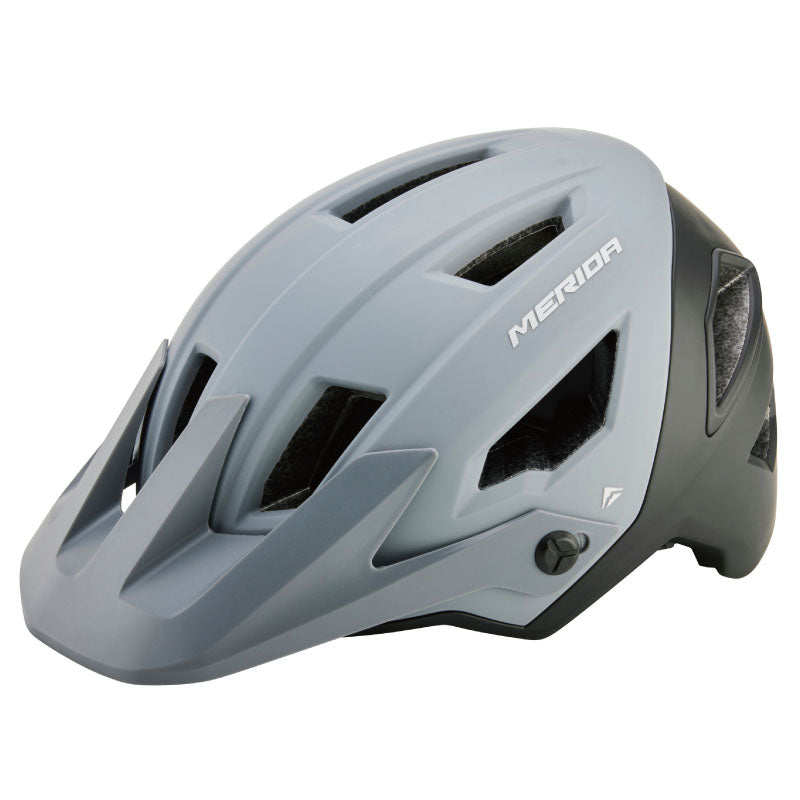 ヘルメット TRAIL BANGER MATT GRAY/MATT BLACK