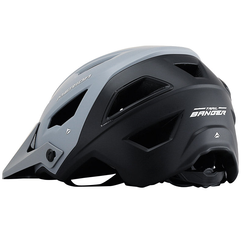 ヘルメット TRAIL BANGER MATT GRAY/MATT BLACK
